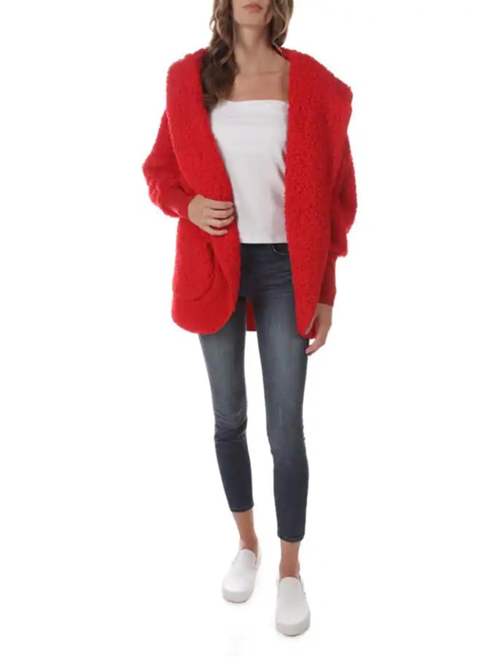 Nordic Beach Cherry Red Body Wrap Jacket ~NEW~ With Storage Bag.